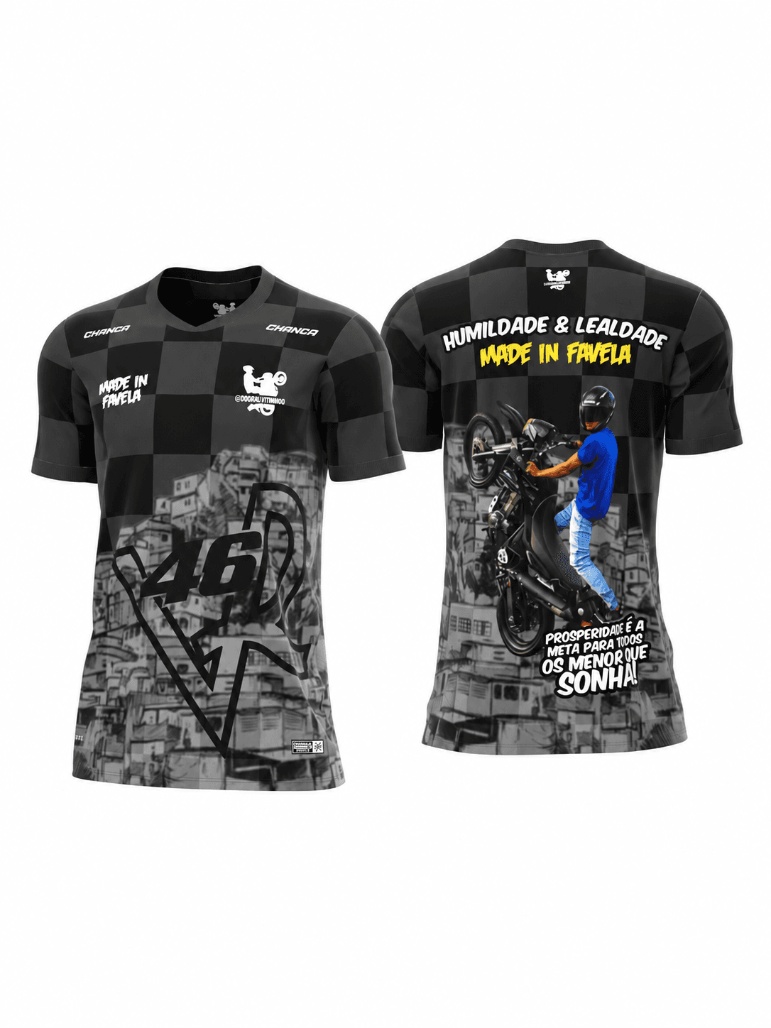 Camiseta Manga Curta - XADREZ — foto 2